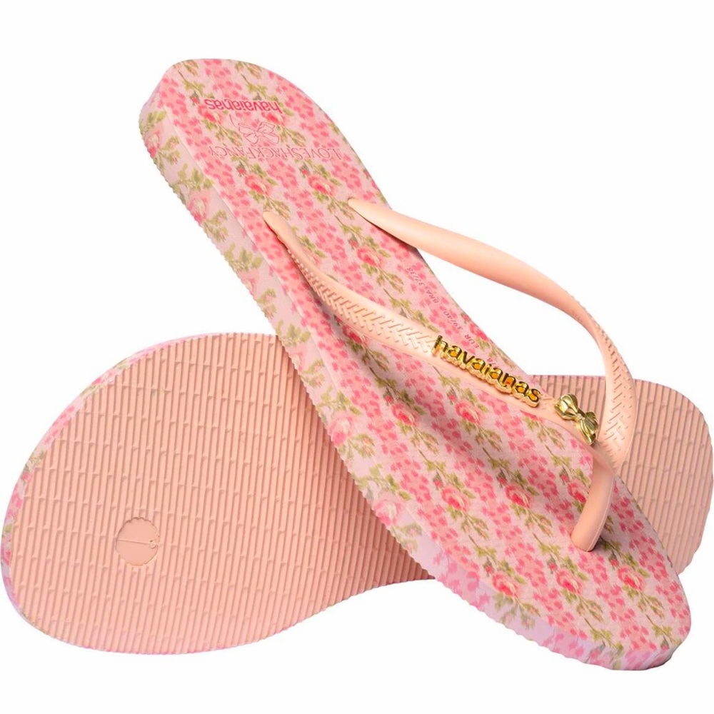 🌸 HAVAIANAS x LOVESHACKFANCY BLOOMING HEIRLOOM FLIP FLOP  🌸